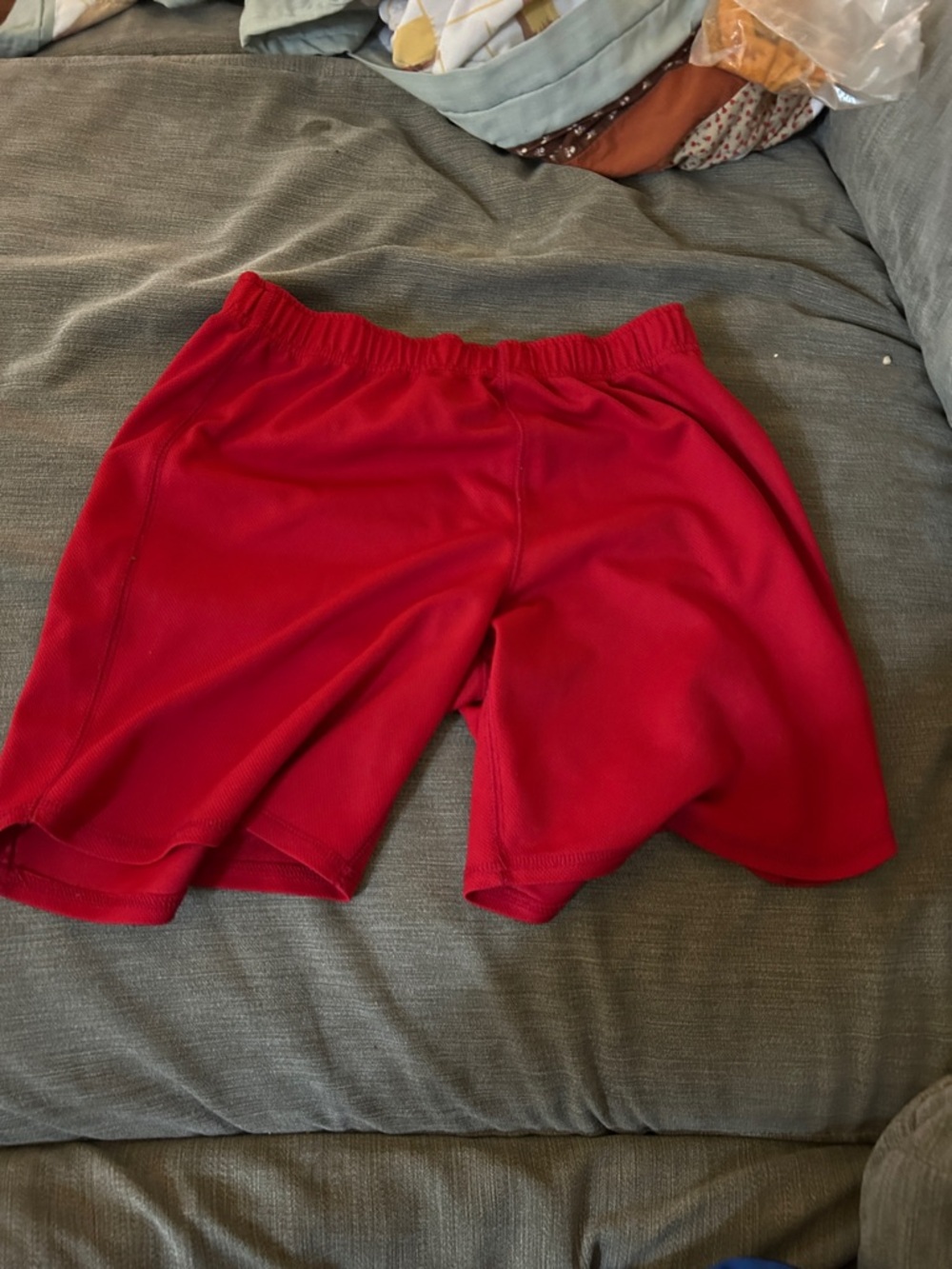 Boys Lands End XL Red Athletic Shorts - Classic Performance